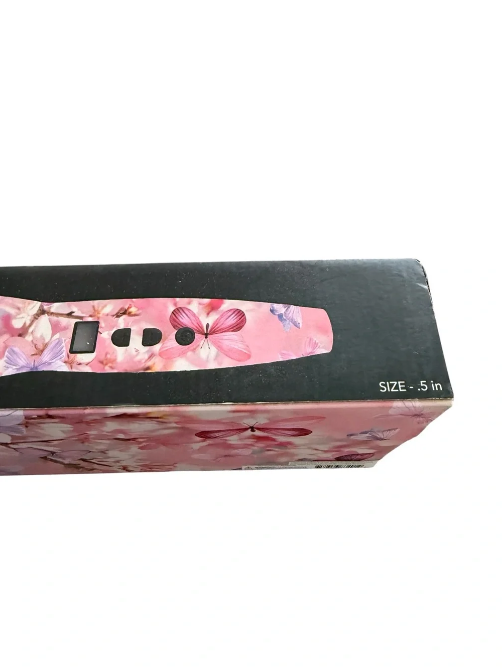 Calista NIB Perfecter Pro Thermal Brush , size .5 in, pink butterflies